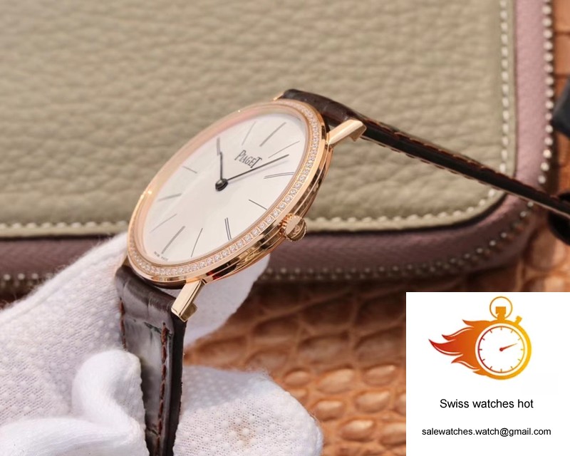 Piaget Altiplano Mecanique P10584 G0A36125 MKS Factory Rose Gold Diamond Bezel 6 Piaget Altiplano Mecanique P10584 G0A36125 MKS Factory Rose Gold Diamond Bezel 6