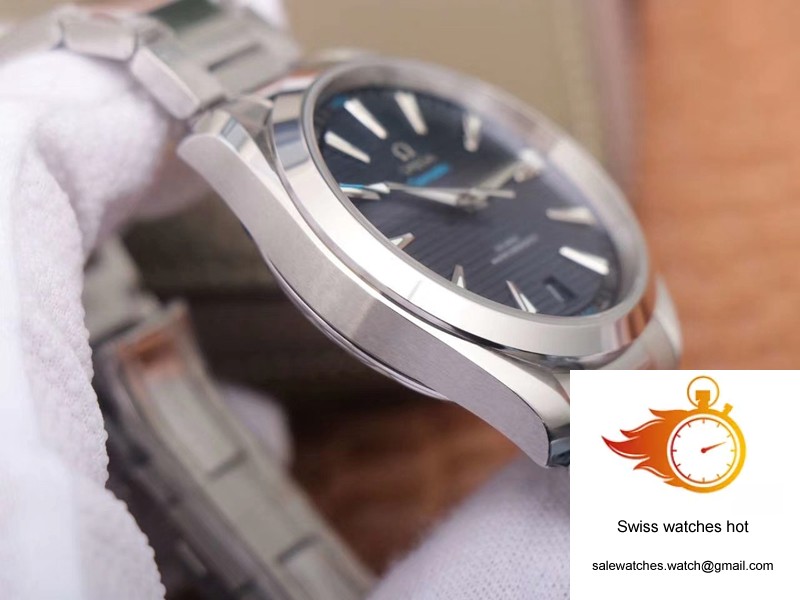 Omega Seamaster 220.10.41.21.03.001 VS Factory Blue Dial 6 Omega Seamaster 220.10.41.21.03.001 VS Factory Blue Dial 6