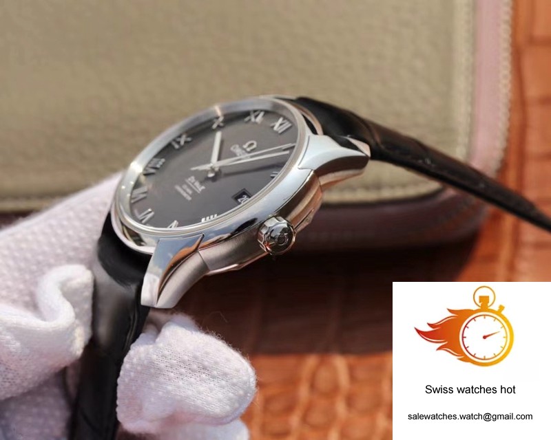 Omega De Ville 431.13.41.21.01.001 VS Factory Black Dial 6 Omega De Ville 431.13.41.21.01.001 VS Factory Black Dial 6