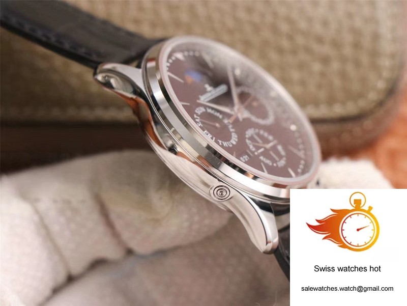 Jaeger-LeCoultre Master Ultra Thin Moon Perpetual Calendar 1308470 V9 Factory Black Dial 6 Jaeger-LeCoultre Master Ultra Thin Moon Perpetual Calendar 1308470 V9 Factory Black Dial 6