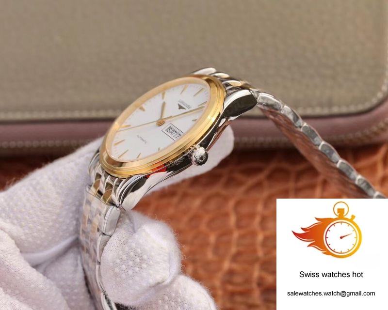 Longines Flagship Automatic Double Calendar L4.899.3.22.7 6 Longines Flagship Automatic Double Calendar L4.899.3.22.7 6