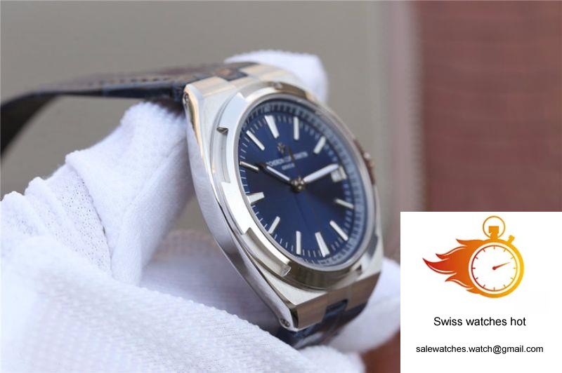 Vacheron Constantin Overseas 47040 JJ Factory Leather Strap Blue Dial 6 Vacheron Constantin Overseas 47040 JJ Factory Leather Strap Blue Dial 6