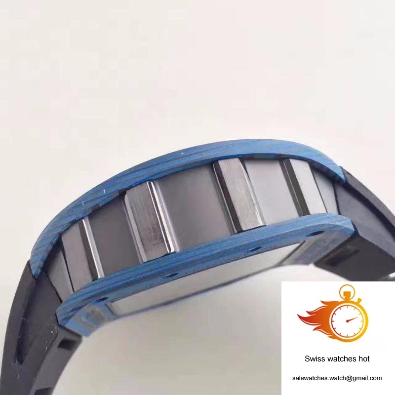 Richard Mille RM50-27-01 NTPT Blue Forged Carbon Skeleton Dial 6 Richard Mille RM50-27-01 NTPT Blue Forged Carbon Skeleton Dial 6