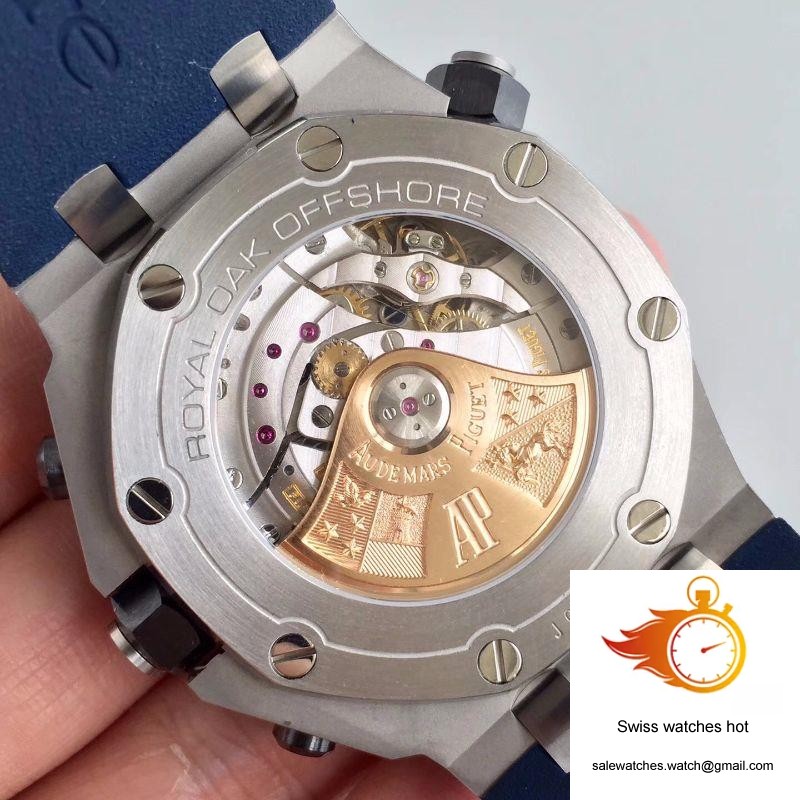 Audemars Piguet Royal Oak Offshore Diver Chronograph 26703ST.OO.A027CA.01 JF Factory Blue Dial 6 Audemars Piguet Royal Oak Offshore Diver Chronograph 26703ST.OO.A027CA.01 JF Factory Blue Dial 6