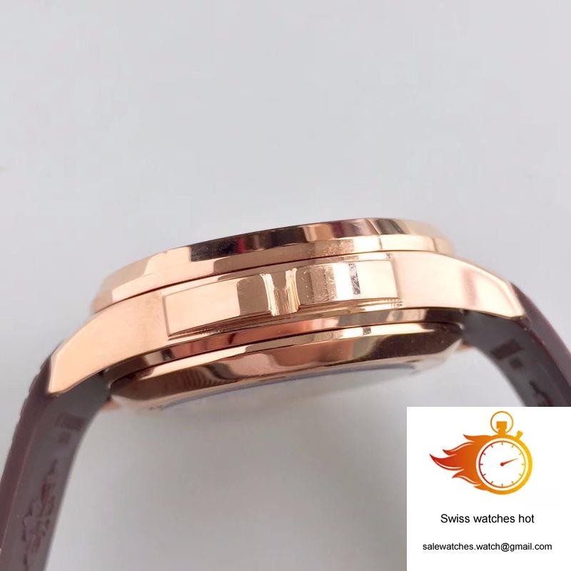 Patek Philippe Aquanaut Travel Time 5164R-001 Rose Gold Chocolate Dial 6 Patek Philippe Aquanaut Travel Time 5164R-001 Rose Gold Chocolate Dial 6