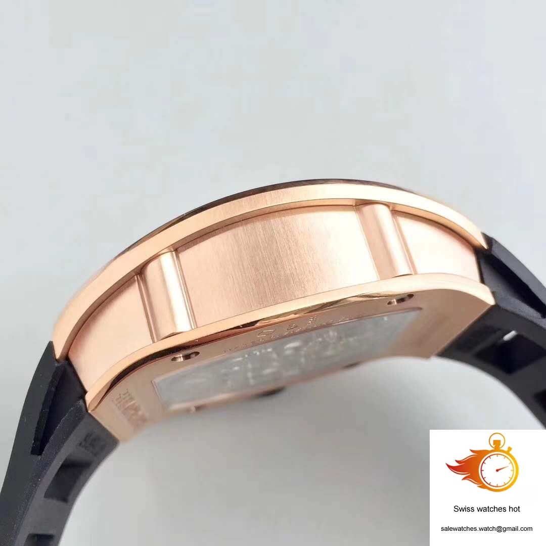 Richard Mille RM001 Rose Gold Tourbillon JB Factory Black Dial 6 Richard Mille RM001 Rose Gold Tourbillon JB Factory Black Dial 6