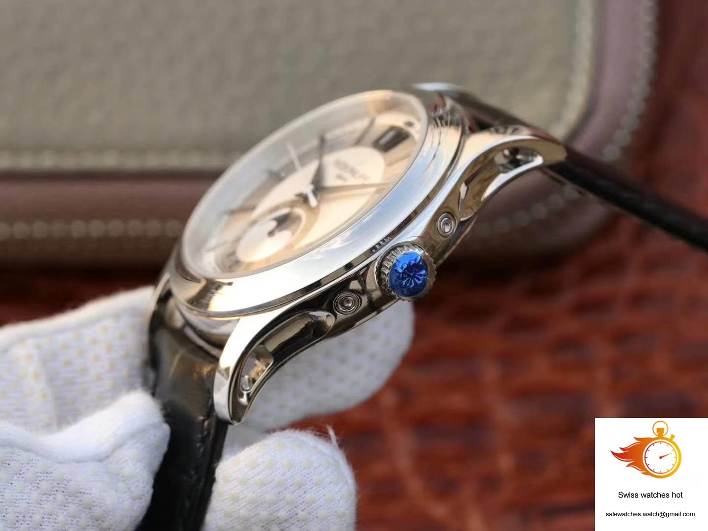 Patek Philippe Annual Calendar 5205G-001 Rhodium Dial 6 Patek Philippe Annual Calendar 5205G-001 Rhodium Dial 6