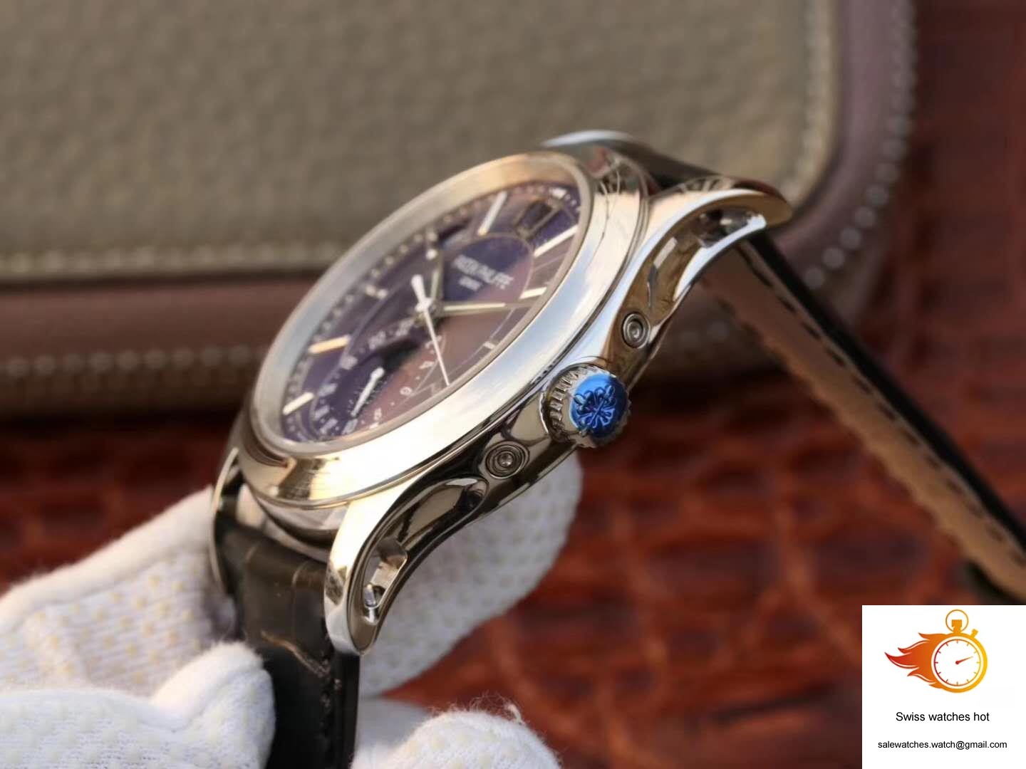 Patek Philippe Annual Calendar 5205G-013 Blue Dial 6 Patek Philippe Annual Calendar 5205G-013 Blue Dial 6