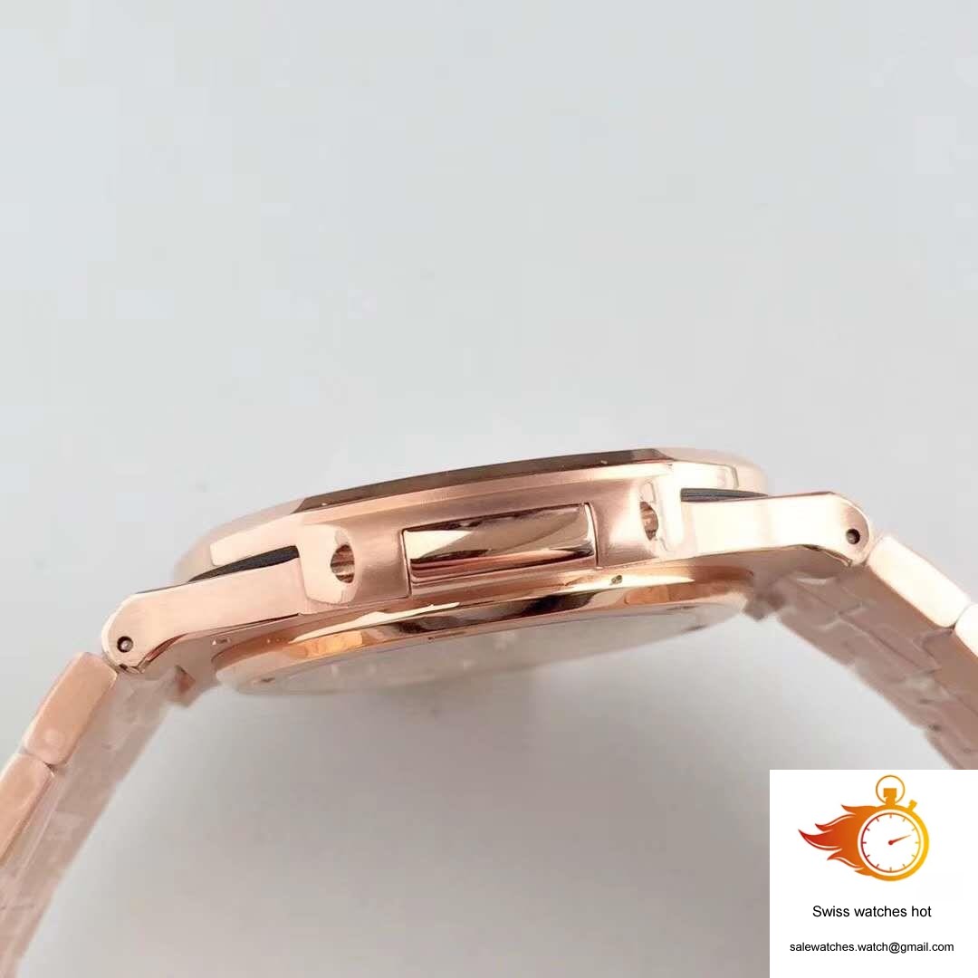 Patek Philippe Nautilus 5711/1R-001 PF Factory Rose Gold Chocolate Dial 6 Patek Philippe Nautilus 5711/1R-001 PF Factory Rose Gold Chocolate Dial 6