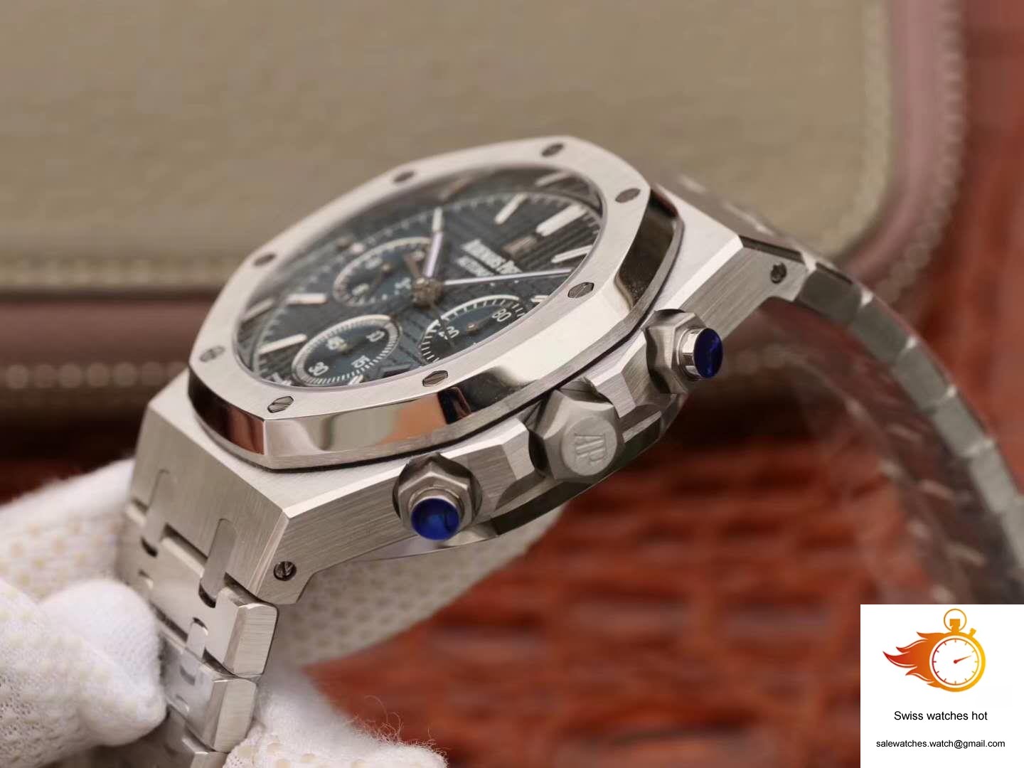 Audemars Piguet Royal Oak Chronograph 26320ST.OO.1220ST.03 OM Factory Black Dial 6 Audemars Piguet Royal Oak Chronograph 26320ST.OO.1220ST.03 OM Factory Black Dial 6