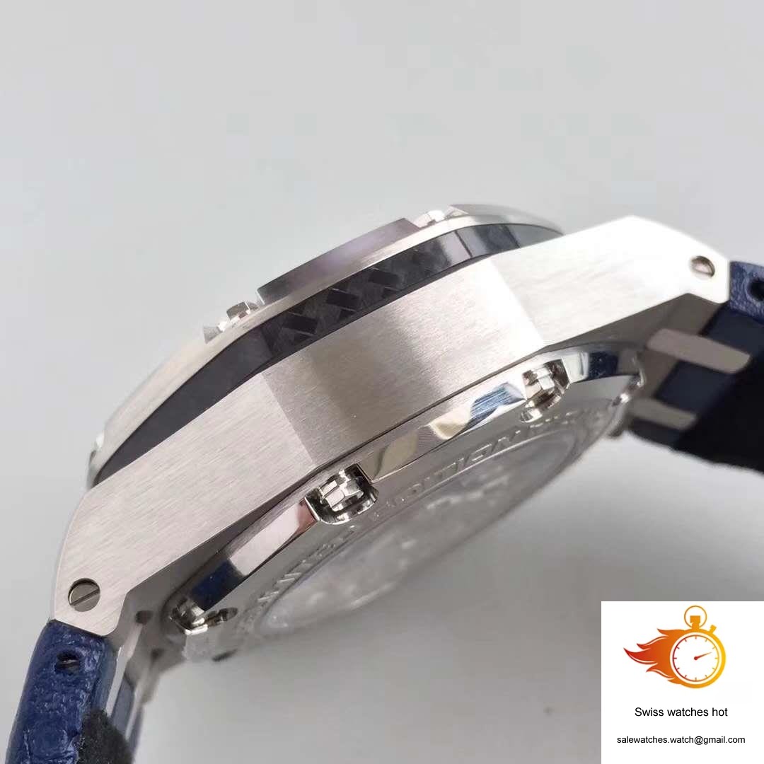 Audemars Piguet Royal Oak Offshore Juan Pablo Montoya 26030PO.OO.D001IN.01 JF Factory V2 Blue Dial 6 Audemars Piguet Royal Oak Offshore Juan Pablo Montoya 26030PO.OO.D001IN.01 JF Factory V2 Blue Dial 6