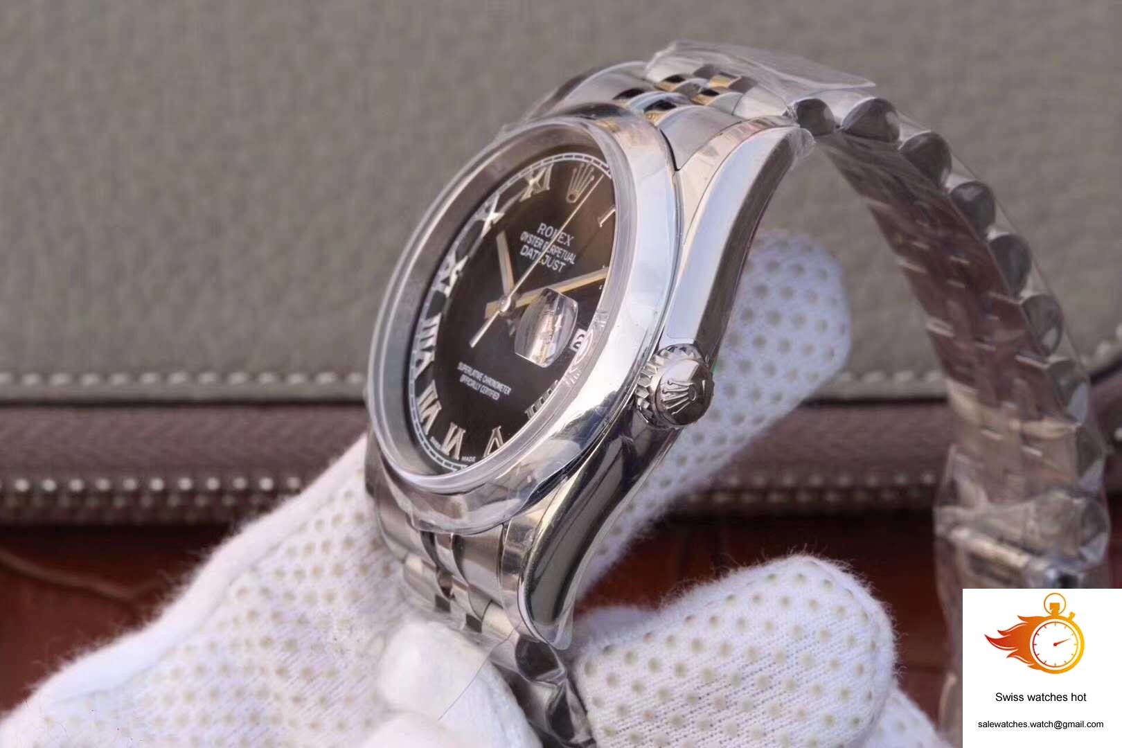 Rolex Datejust 116234 36mm AR Factory Black Dial Rome Time Scale 6 Rolex Datejust 116234 36mm AR Factory Black Dial Rome Time Scale 6