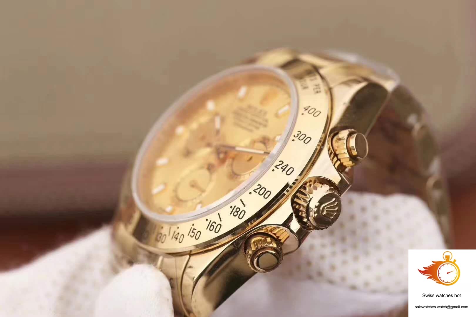 Rolex Daytona Cosmograph 116503 JH Factory Gold Dial 6 Rolex Daytona Cosmograph 116503 JH Factory Gold Dial 6