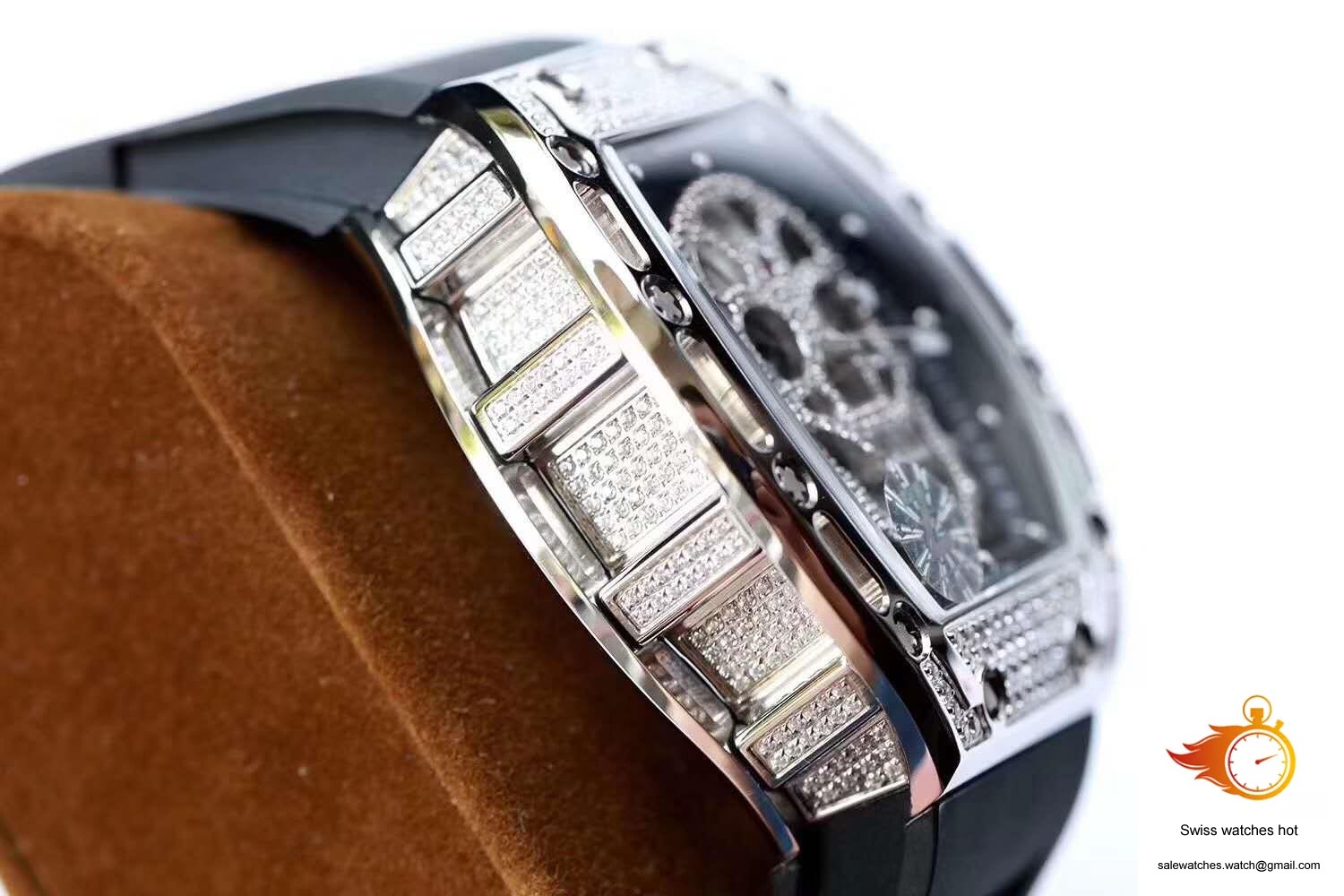 Richard Mille RM052 Titanium Z Factory Diamond Skull Dial 6 Richard Mille RM052 Titanium Z Factory Diamond Skull Dial 6