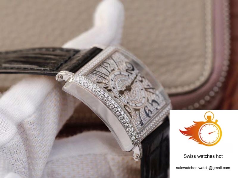 Franck Muller Master Square Ladies 6002 M QZ D Diamond Dial GF Factory 6 Franck Muller Master Square Ladies 6002 M QZ D Diamond Dial GF Factory 6