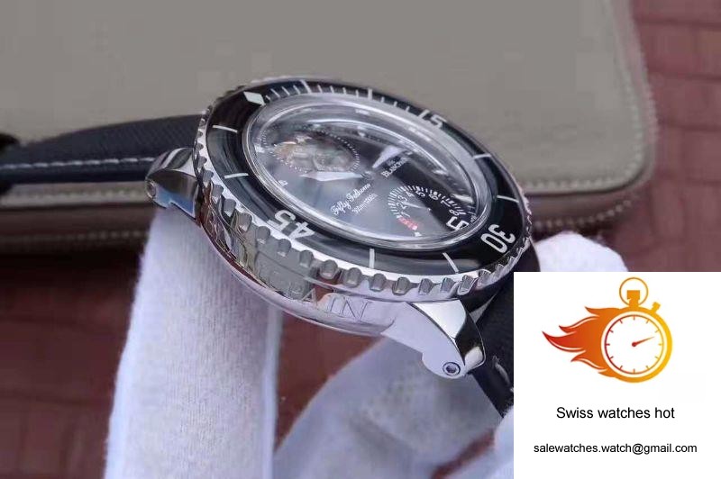 Blancpain Fifty Fathoms Tourbillon 8 Days 5025-1530-52A Black Dial 6 Blancpain Fifty Fathoms Tourbillon 8 Days 5025-1530-52A Black Dial 6