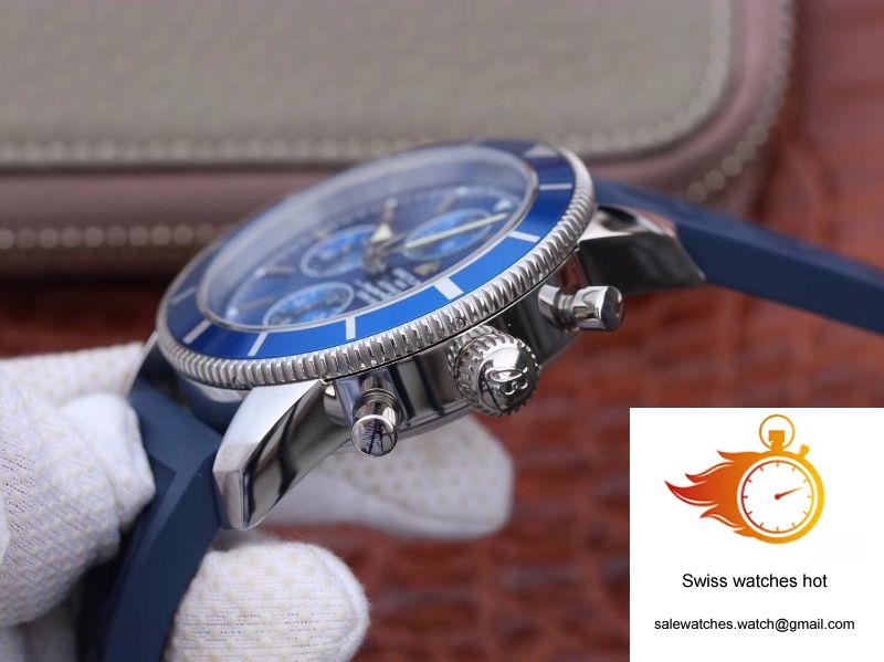Breitling Superocean Heritage II Chronograph A1331216 OM Factory Blue Dial 6 Breitling Superocean Heritage II Chronograph A1331216 OM Factory Blue Dial 6