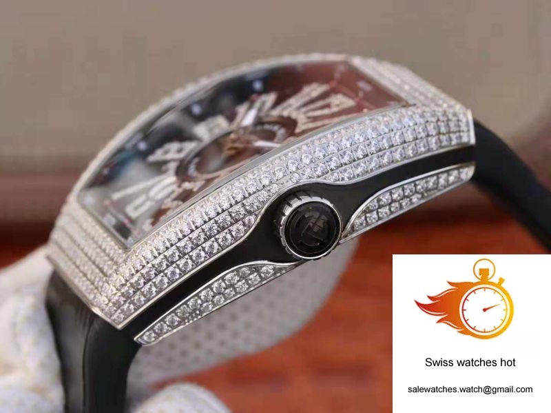 Franck Muller Vanguard V45.SC.DT.D.NBR.CD.5N.NR Black Dial 6 Franck Muller Vanguard V45.SC.DT.D.NBR.CD.5N.NR Black Dial 6