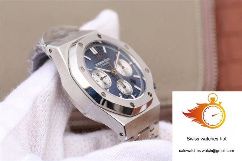 Audemars Piguet Royal Oak Chronograph 26331ST.OO.1220ST.01 OM Factory Blue Dial 6 Audemars Piguet Royal Oak Chronograph 26331ST.OO.1220ST.01 OM Factory Blue Dial 6