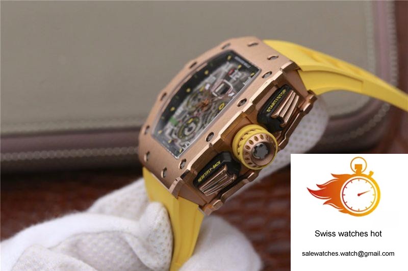 Richard Mille RM11-03 KV Factory Rose Gold Skeleton Dial 6 Richard Mille RM11-03 KV Factory Rose Gold Skeleton Dial 6