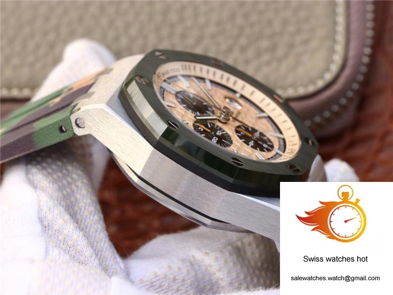Audemars Piguet Royal Oak Offshore 44MM 26400SO.OO.A054CA.01 JF Factory Beige Dial 6 Audemars Piguet Royal Oak Offshore 44MM 26400SO.OO.A054CA.01 JF Factory Beige Dial 6