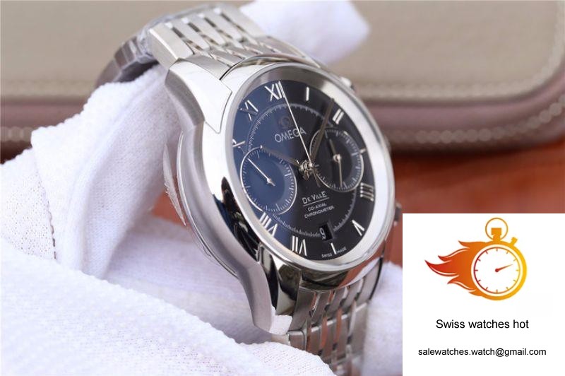 Omega De Ville Chronograph 42MM 431.10.42.51.01.001 OM Factory Black Dial 6 Omega De Ville Chronograph 42MM 431.10.42.51.01.001 OM Factory Black Dial 6