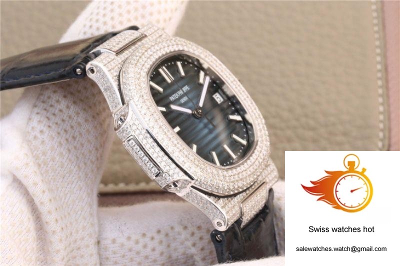 Patek Philippe Nautilus Jumbo 5719/1G-001 KM Factory Blue Dial 6 Patek Philippe Nautilus Jumbo 5719/1G-001 KM Factory Blue Dial 6