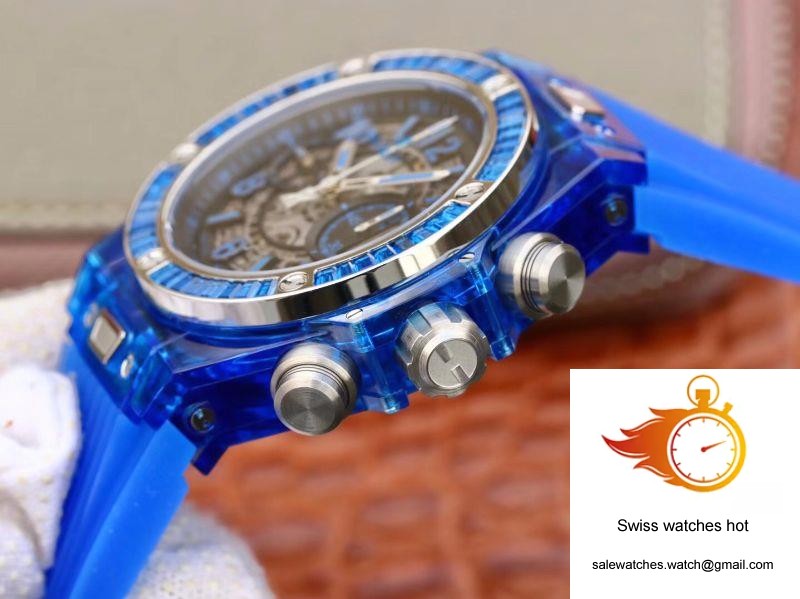 Hublot Big Bang Unico 411.JX.4802.RT Blue Strap Skeleton Dial 6 Hublot Big Bang Unico 411.JX.4802.RT Blue Strap Skeleton Dial 6
