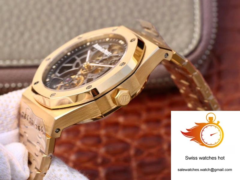 Audemars Piguet Royal Oak Offshore Diver Tourbillon 15407OR.OO.1220ST.01 JF Factory Skeleton Dial 6 Audemars Piguet Royal Oak Offshore Diver Tourbillon 15407OR.OO.1220ST.01 JF Factory Skeleton Dial 6
