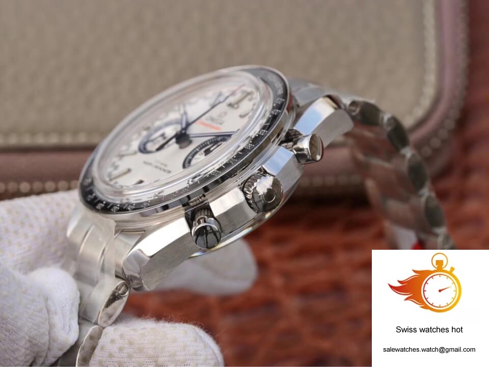 Omega Speedmaster Racing Chronograph 329.30.44.51.04.001 OM Factory White Dial 6 Omega Speedmaster Racing Chronograph 329.30.44.51.04.001 OM Factory White Dial 6