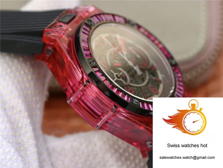 Hublot Big Bang 411.JX.4802.RT Red Case Black Strap 6 Hublot Big Bang 411.JX.4802.RT Red Case Black Strap 6