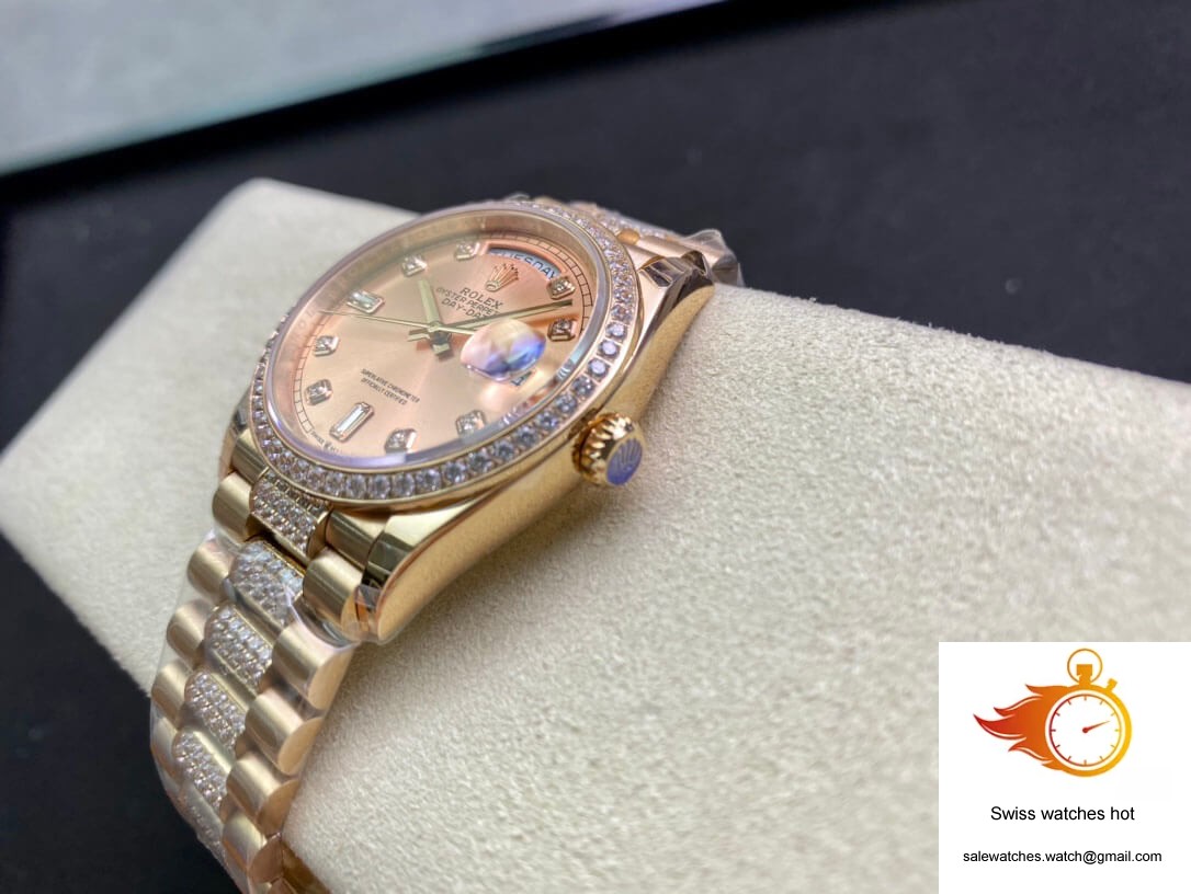 Rolex Day Date M128345RBR-0020 EW Factory Rose Gold 7 Rolex Day Date M128345RBR-0020 EW Factory Rose Gold 7
