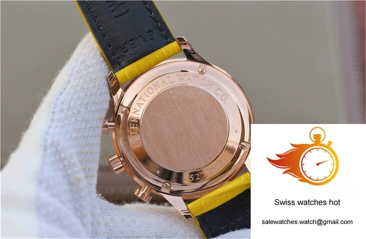 IWC Portuguese ZF Factory Yellow Cowhide Strap 7 IWC Portuguese ZF Factory Yellow Cowhide Strap 7