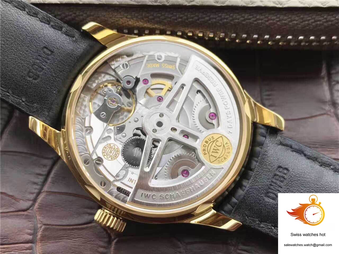 IWC Portugieser IW500101 ZF Factory Yellow Gold Case 7 IWC Portugieser IW500101 ZF Factory Yellow Gold Case 7