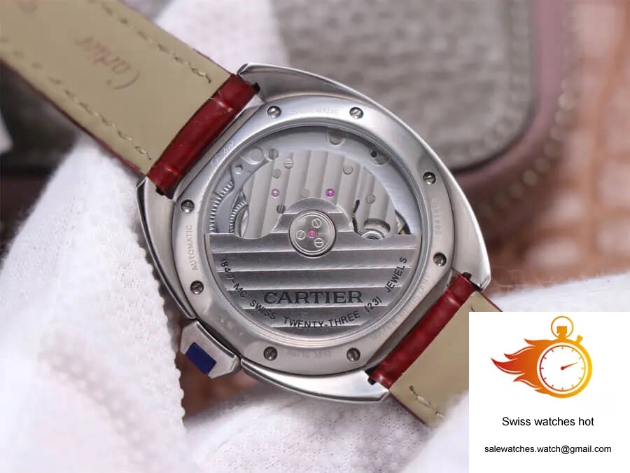 Cle De Cartier WSCL0017 V6 Factory White Dial 7 Cle De Cartier WSCL0017 V6 Factory White Dial 7