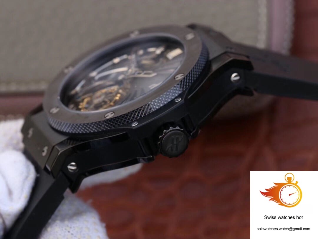 Hublot Big Bang Hollow Tourbillon Ceramic Skeleton Dial 7 Hublot Big Bang Hollow Tourbillon Ceramic Skeleton Dial 7