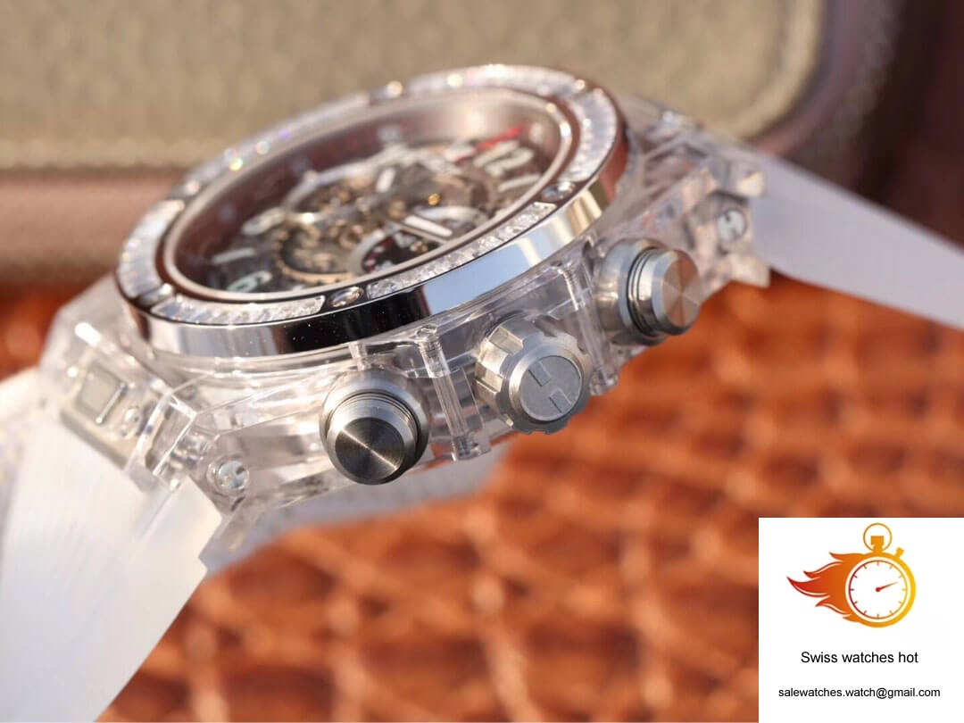 Hublot Big Bang 411.JX.4802.RT Diamond Bezel Hollow Dial 7 Hublot Big Bang 411.JX.4802.RT Diamond Bezel Hollow Dial 7
