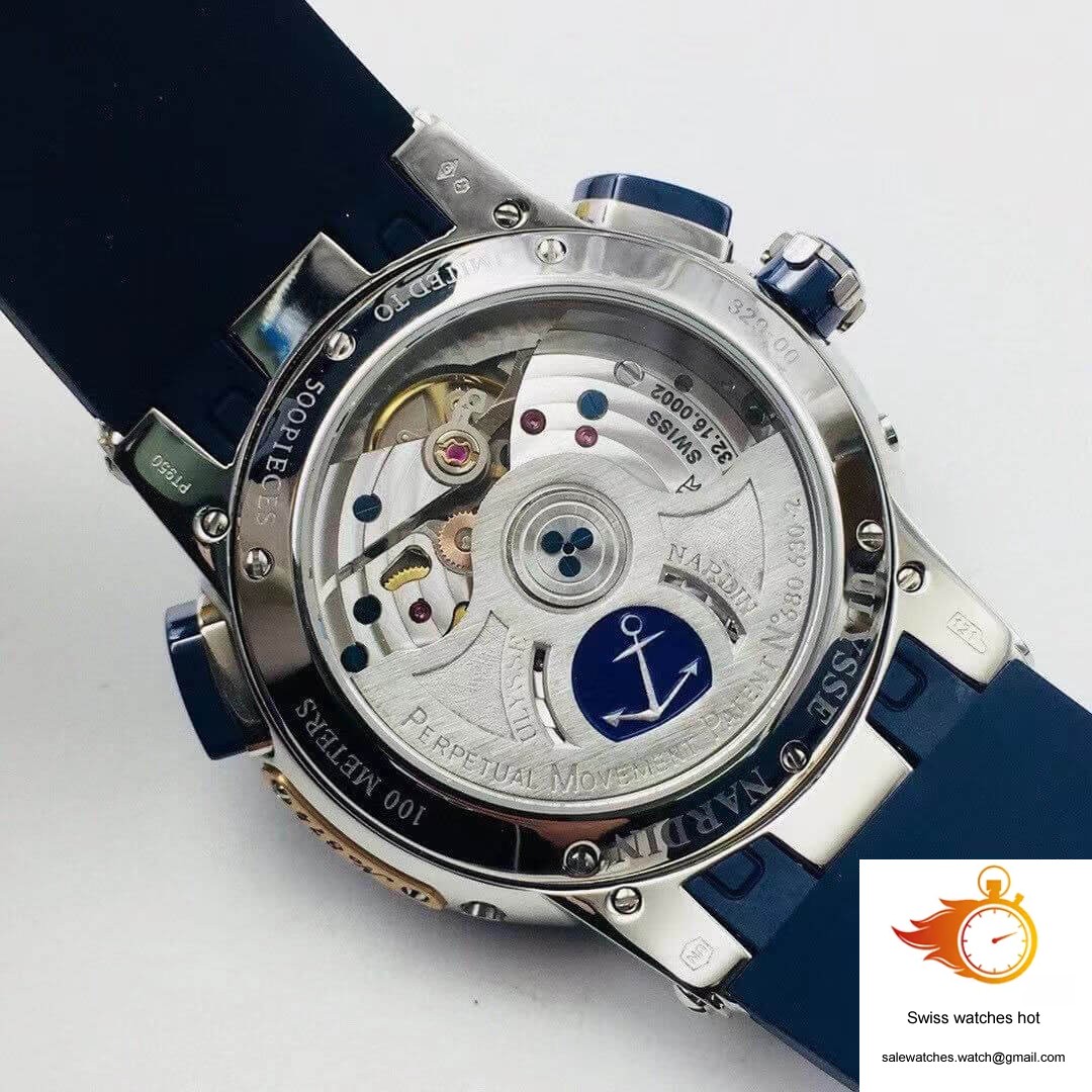 Ulysse Nardin El Toro 320-00/BQ TW Factory Ceramics Blue Dial 7 Ulysse Nardin El Toro 320-00/BQ TW Factory Ceramics Blue Dial 7