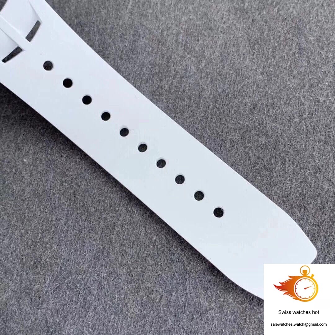 Richard Mille RM011-03 KV Factory Ceramic White Strap 7 Richard Mille RM011-03 KV Factory Ceramic White Strap 7