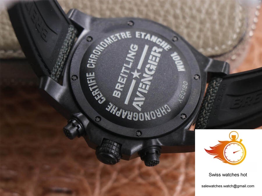 Breitling Avenger Hurricane 12H XB0180E41I1W1 GF Factory V2 Yellow Dial 7 Breitling Avenger Hurricane 12H XB0180E41I1W1 GF Factory V2 Yellow Dial 7