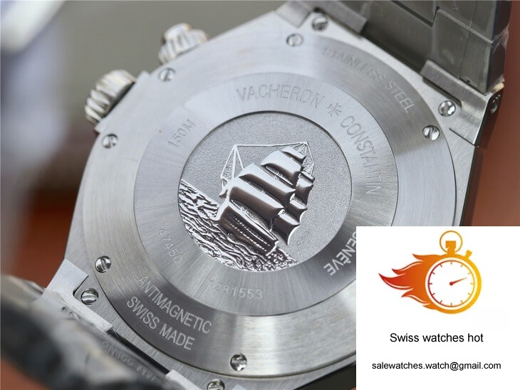 Vacheron Constantin Overseas 47450/B01A-9227 TWA Factory Black Dial 7 Vacheron Constantin Overseas 47450/B01A-9227 TWA Factory Black Dial 7