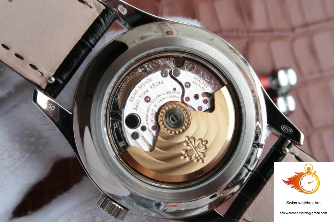 Patek Philippe Annual Calendar 5205R-001 KM Factory Black Dial Cowhide Strap 7 Patek Philippe Annual Calendar 5205R-001 KM Factory Black Dial Cowhide Strap 7