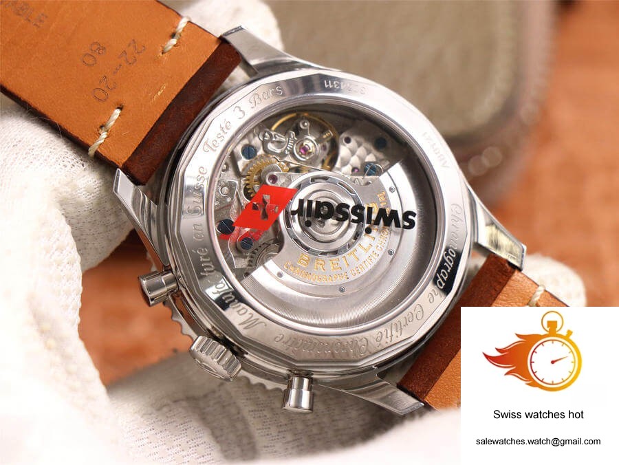 Breitling Navitimer 1 B01 Chronograph 43 Swissair Edition AB01211B1B1X1 V9 Factory Black Dial 7 Breitling Navitimer 1 B01 Chronograph 43 Swissair Edition AB01211B1B1X1 V9 Factory Black Dial 7