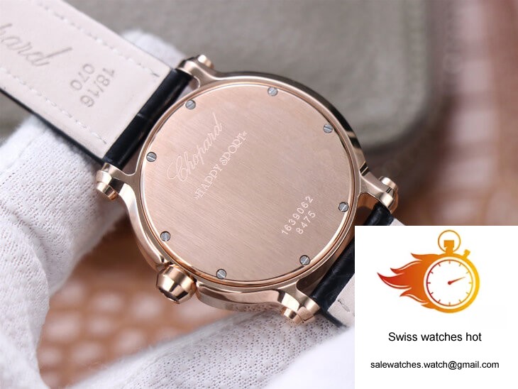 Chopard Happy Sport 278492 YF Factory White Dial Rose Gold 7 Chopard Happy Sport 278492 YF Factory White Dial Rose Gold 7