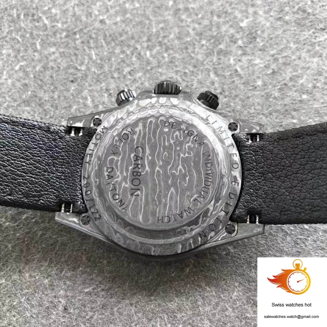 Rolex Daytona Cosmograph Carbon Fiber Diw Customized Version Noob Factory Black Dial 7 Rolex Daytona Cosmograph Carbon Fiber Diw Customized Version Noob Factory Black Dial 7