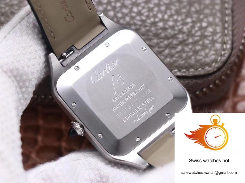 Cartier Santos Dumont WSSA0032 F1 Factory Silver Dial 7 Cartier Santos Dumont WSSA0032 F1 Factory Silver Dial 7