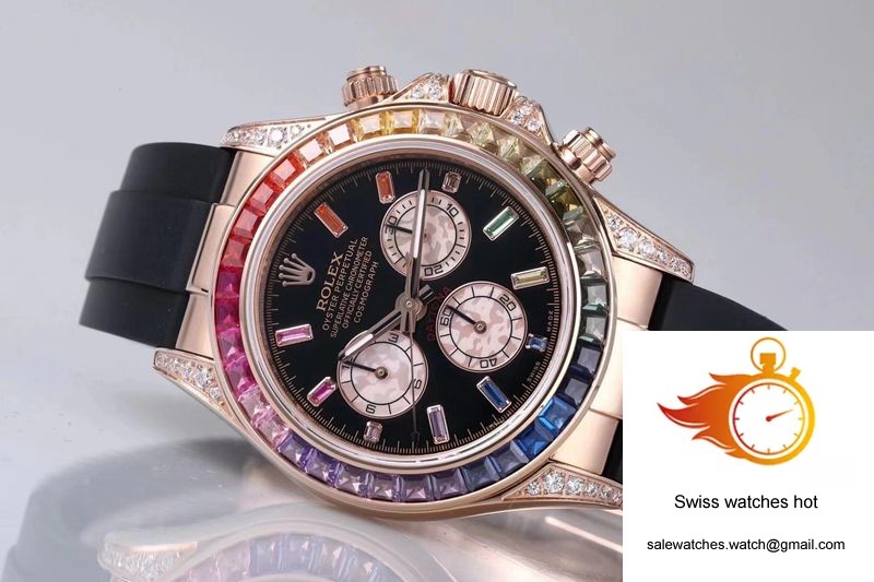 Rolex Daytona 116595RBOW BL Factory Rose Gold 7 Rolex Daytona 116595RBOW BL Factory Rose Gold 7