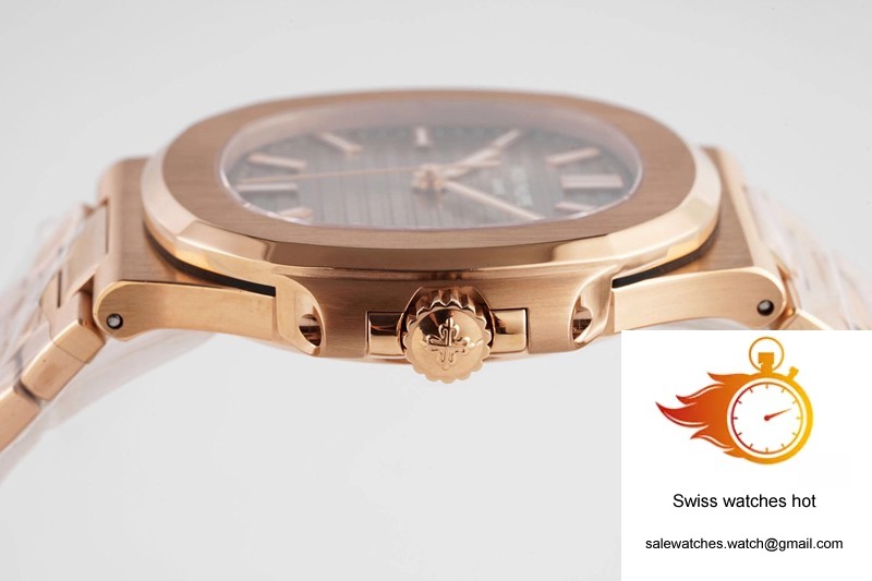 Patek Philippe Nautilus 5711/1R-001 PPF Factory V4 Rose Gold Brown Dial 7 Patek Philippe Nautilus 5711/1R-001 PPF Factory V4 Rose Gold Brown Dial 7