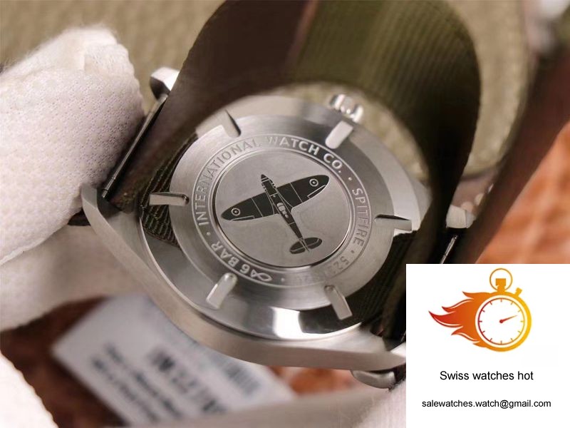 IWC Pilot Spitfire IW326801 MKS Factory Black Dial 7 IWC Pilot Spitfire IW326801 MKS Factory Black Dial 7