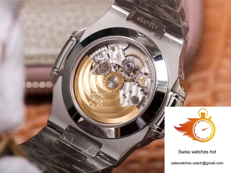 PF Factory Patek Philippe Nautilus 5726/1A-010 Moonphase Silver White Dial 7 PF Factory Patek Philippe Nautilus 5726/1A-010 Moonphase Silver White Dial 7